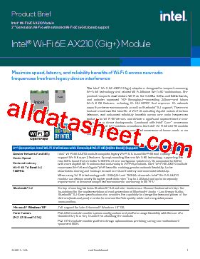 ax210 datasheet.